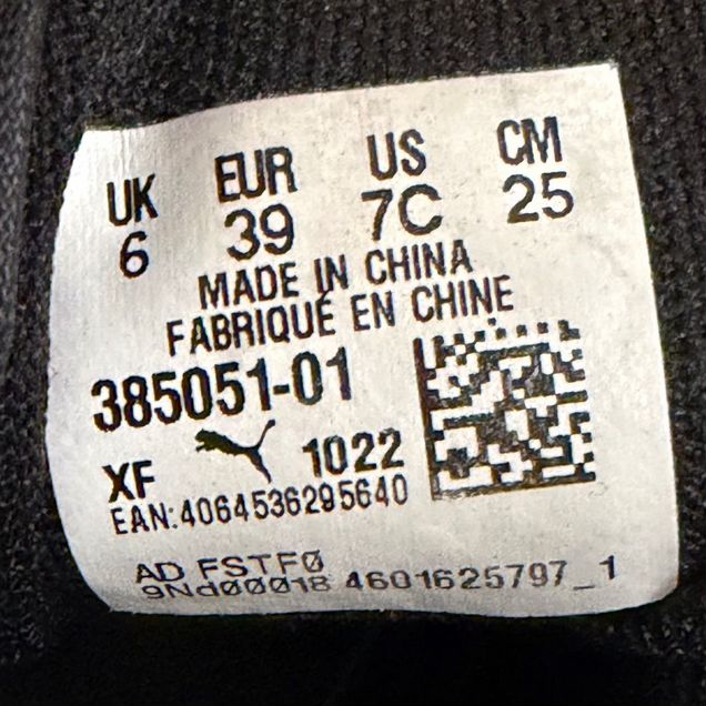 Кеды в школу Puma 38 р