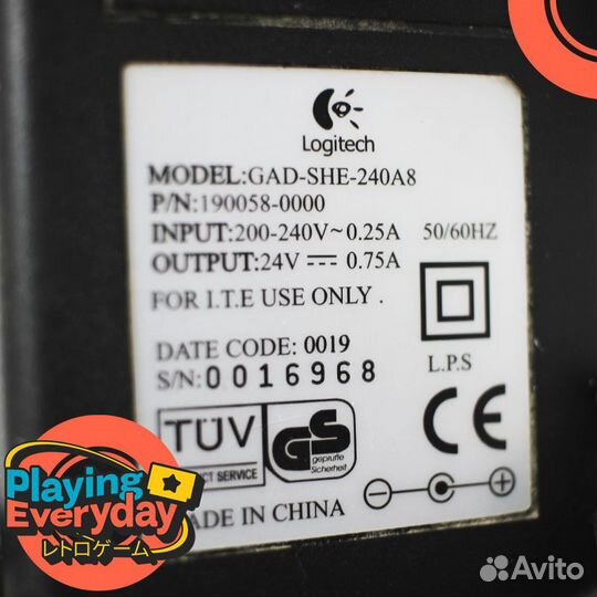 Блок питания Logitech для руля Logitech Driving Fo