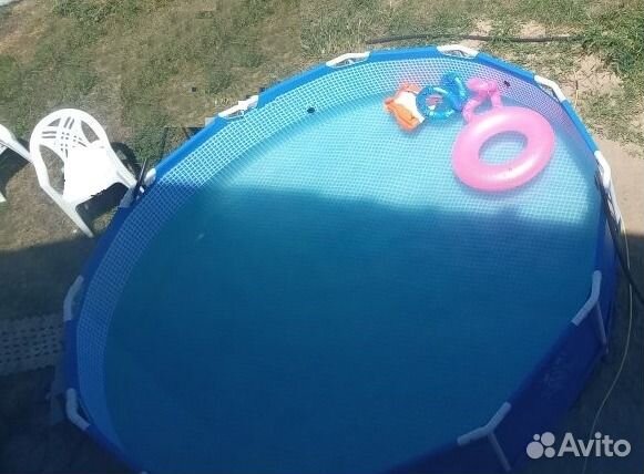 Каркасный бассейн 366 на 76 б/у