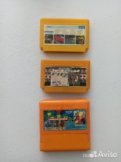 Картридж для dendy