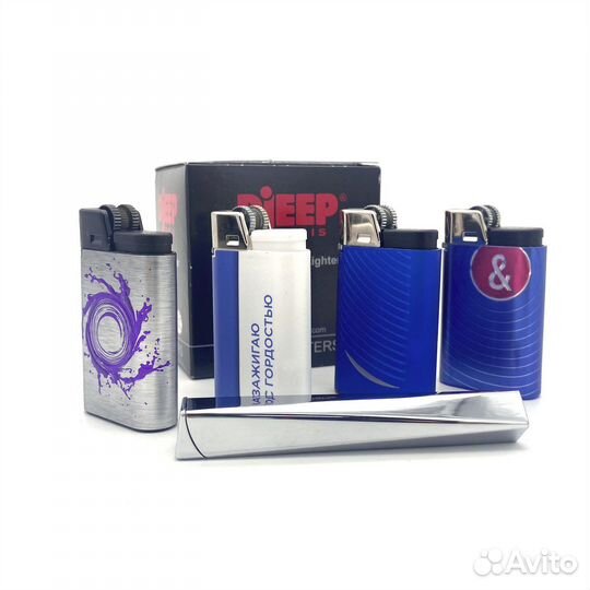Зажигалки Djeep, металлические, накаливания