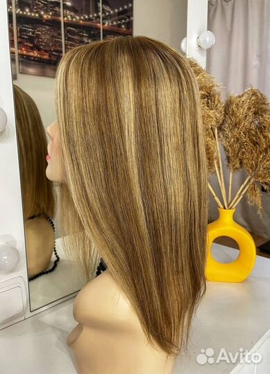 Накладка из натуральных волос ручной работы