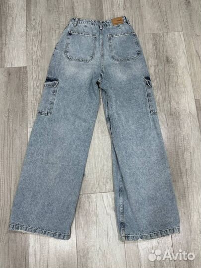 Джинсы карго cargo y2k