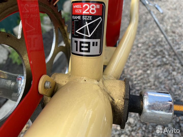 Велосипед взрослый женский с корзиной