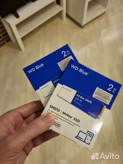 SSD M.2 NVMe 2TB WD Blue SN570 Western Digital