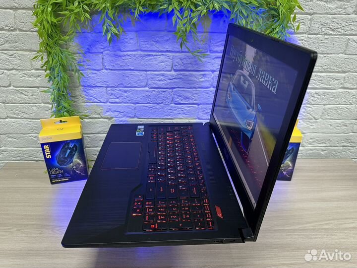 Игровой ноутбук Asus i5/16GB/SSD/256GB/GTX1050