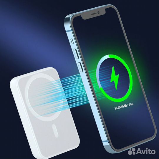 Магнитный Power Bank с MagSafe 5000 mAh