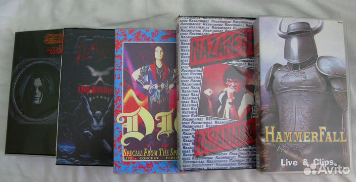 Кассеты*VHS*Rock/Metall*Студия*Оригиналы*Редкие