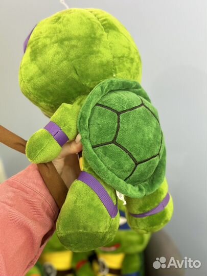 Черепашка-ниндзя мягкая игрушка