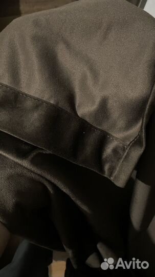 Шторы коричневые