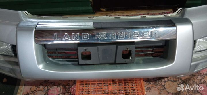 Бампер на toyota land cruiser 200
