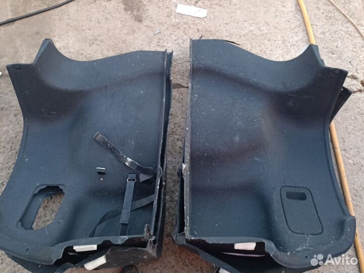 Обшивка багажника hyundai solaris 2 l r