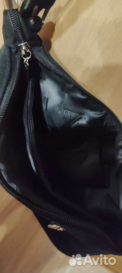 Сумка женская натуральная замша