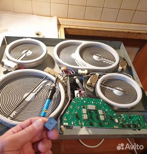 Ремонт варочных панелей, ремонт индукционных плит