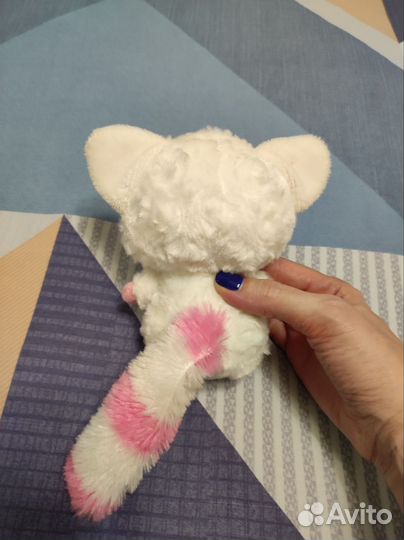 Мягкая игрушка - Лемуры, бегемот, цыпленок-лягушка