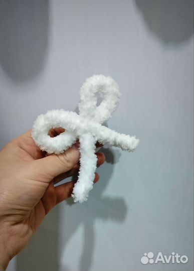 Резинки бантики ручной работы