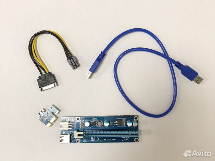 Райзер pci-e 6 pin