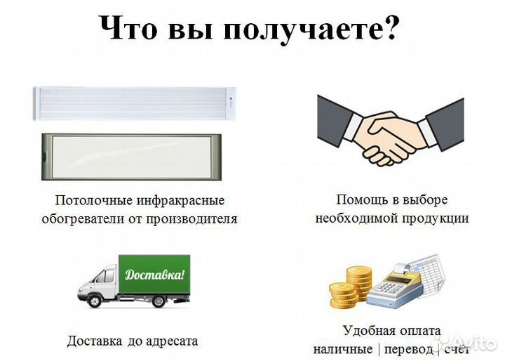 Инфракрасный обогреватель LI-0.8, 800Вт