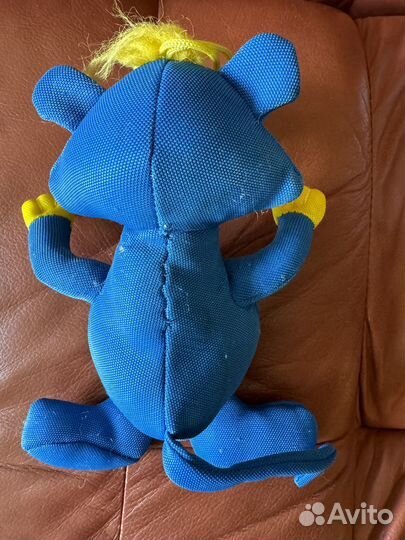 Мягкая игрушка Мышь синяя 17 см