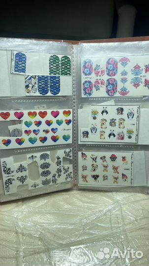 Наклейки для ногтей