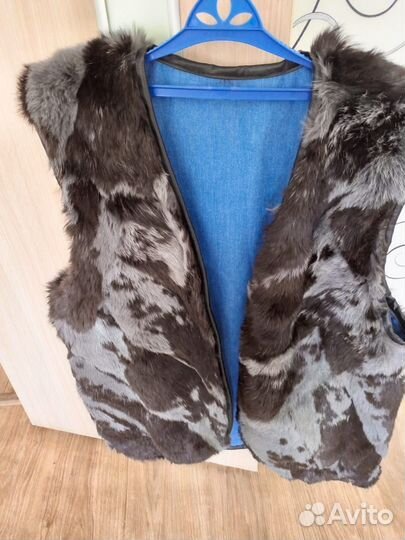 Жилетка мужская меховая