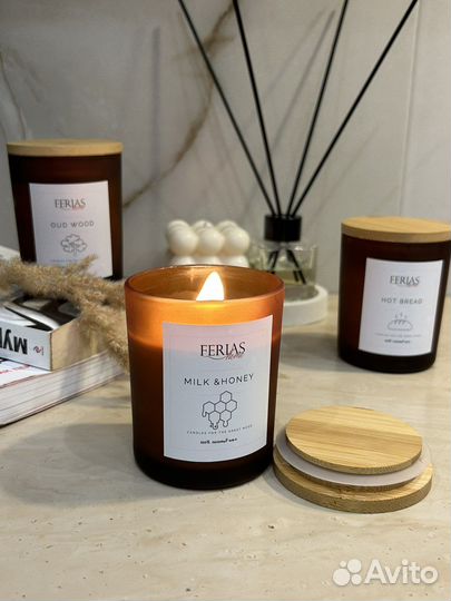 Аромасвечи ручной работы