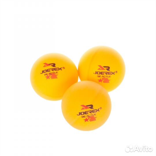 Мячи (шарики) для н/тенниса Joerex 1*, 6 шт