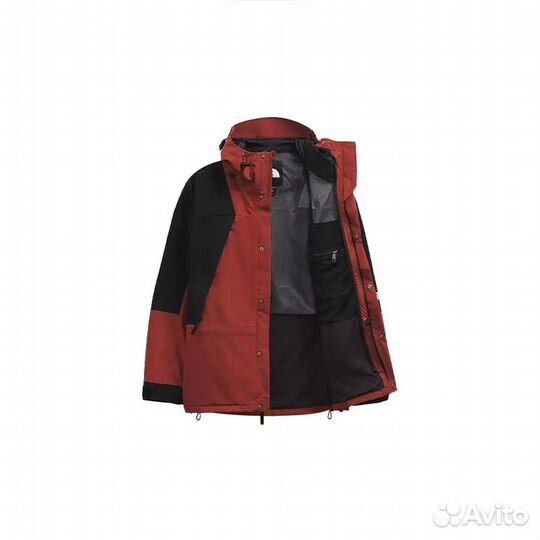 THE north face 1994 Collection Windbreaker Jackets Unisex Red + Gift Bag (S)(55)