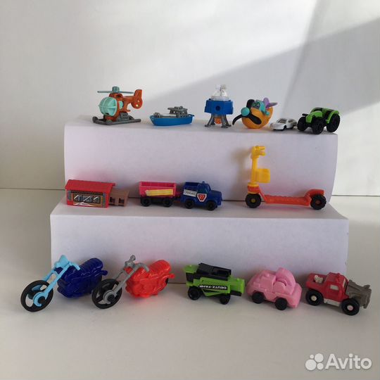 Машинки и др из Киндер Сюрприза
