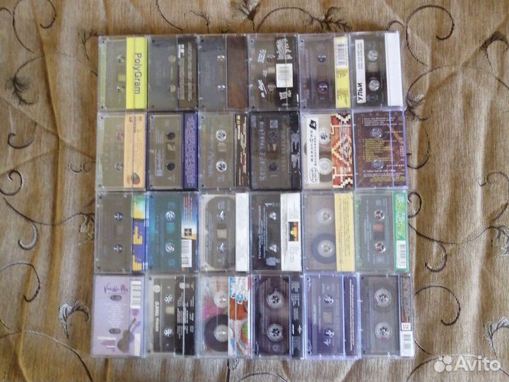 Аудиокассеты кассеты студийные