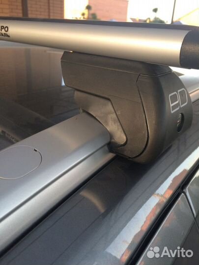 Поперечины ED серебристые крыло на LADA Vesta