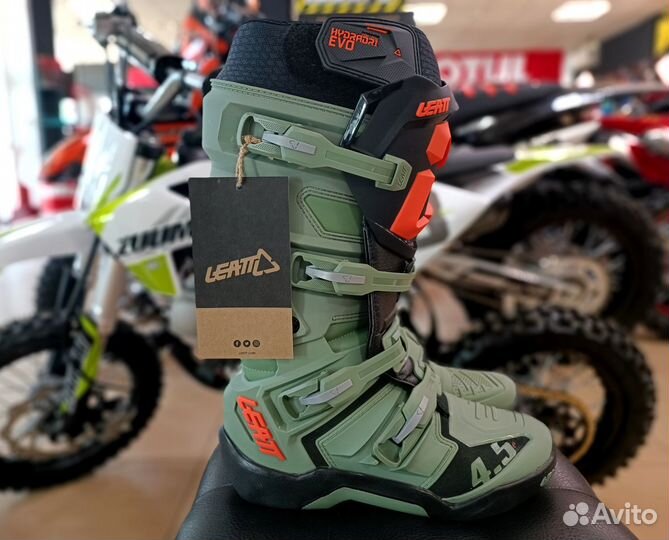 Мотоботы leatt 4.5 HydraDri Cactus