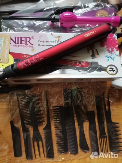 Плойки, утюжок, плойка для афро