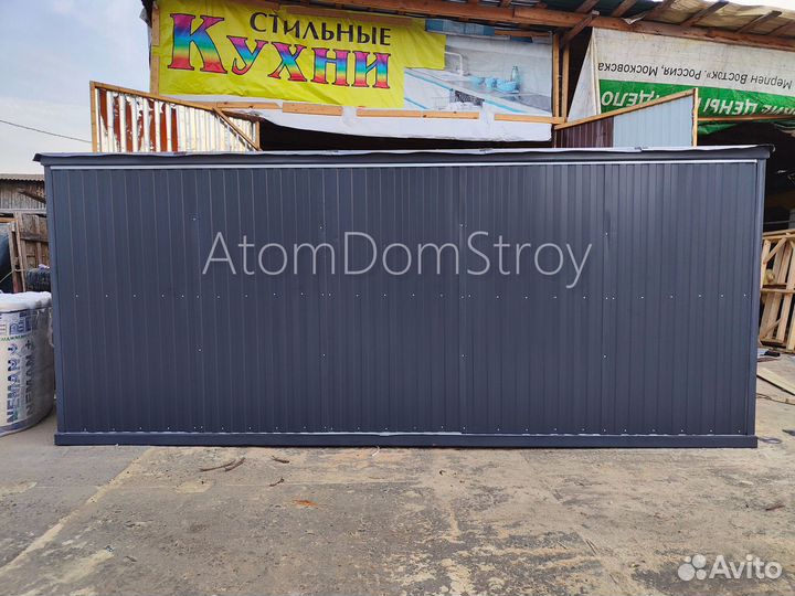 Бытовка деревянная утепленная с электрикой