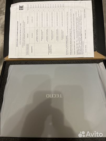 Ноутбук tecno megabook T1 14 AMD