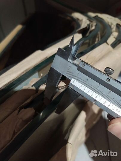 Новые стеклянные полки, плоские и изогнутые