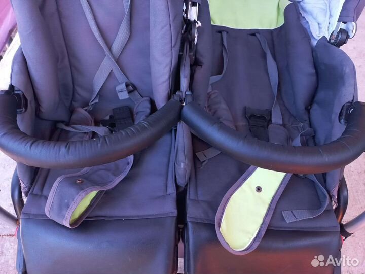 Коляска для двойни 3в1 Mikado Duet