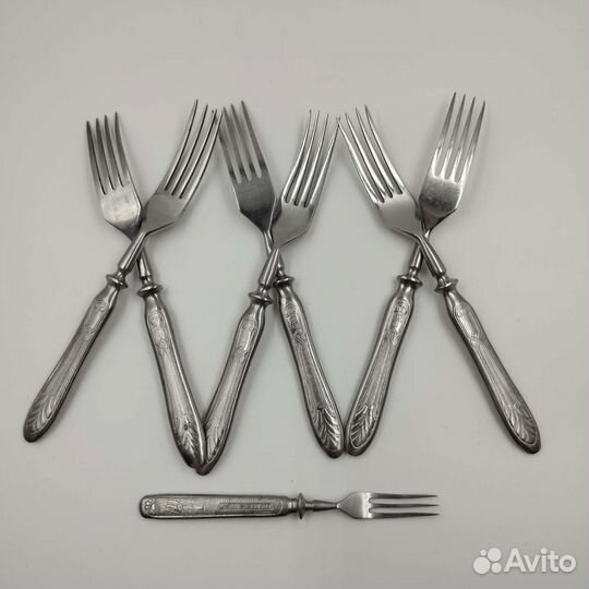 Набор вилок. Винтаж. Агитация. Пионеры