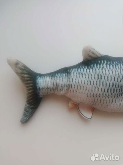 Игрушка для кошек/собак рыба интерактивная