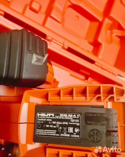 Дисковая пила по металлу hilti scm-22a