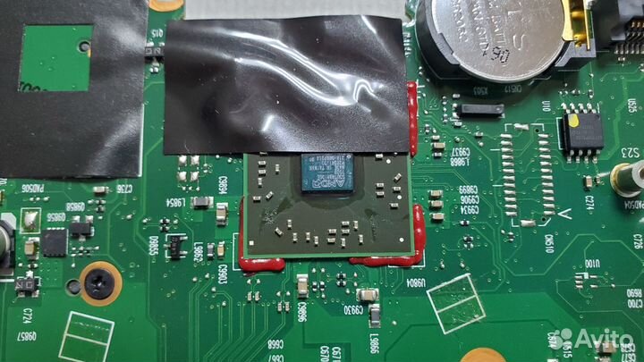 Материнская плата HP 625 неисправная