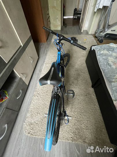 Детский скоростной велосипед Kuwant R-18 синий