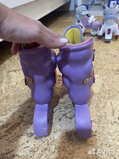 Роликовые коньки детские 23-26 размер