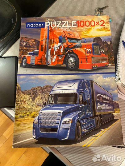 Пазл Hatber 1000*2 штук