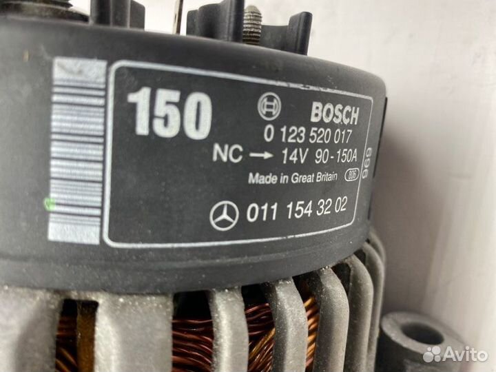 Генератор м220/150а Mercedes E-Класс W211 М220