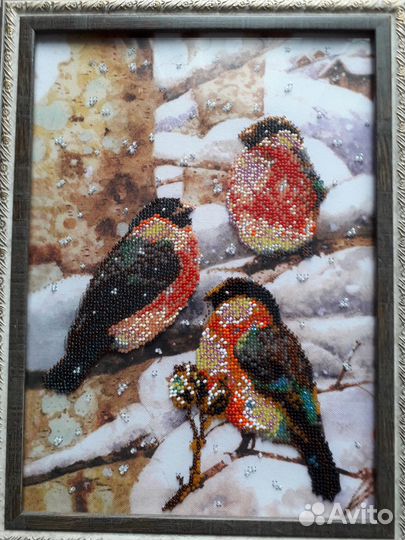 Картина вышитая крестом