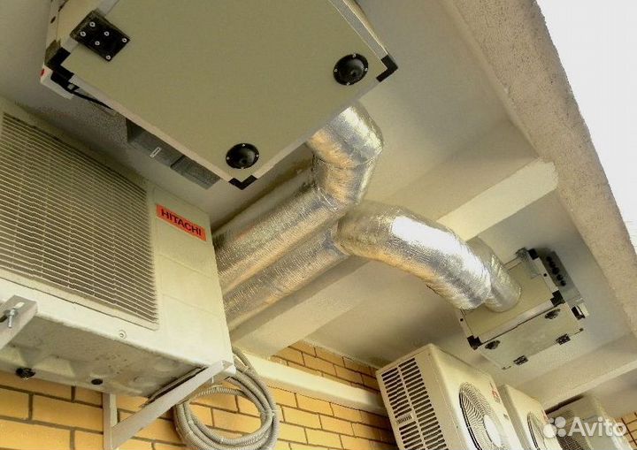 Вентиляция, приточно вытяжная установка