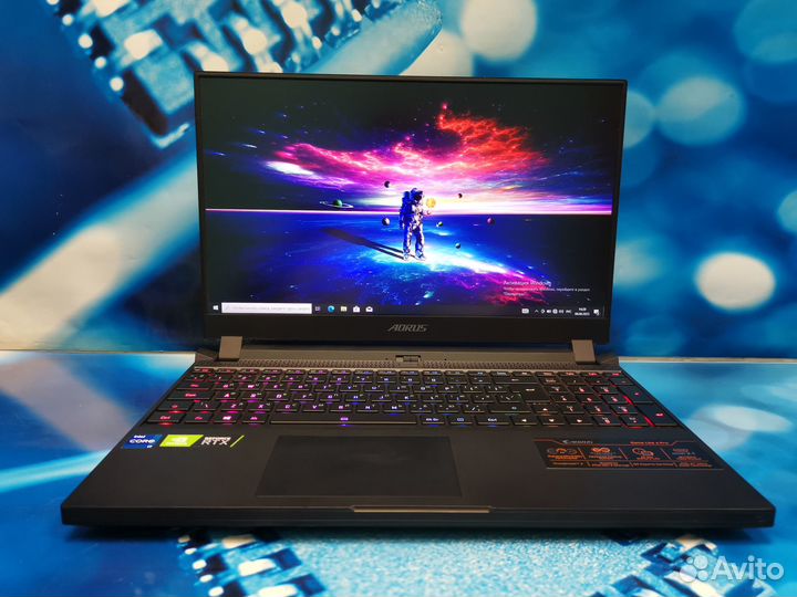 Игровой Gigabyte Aorus 15P / i7 11800H / RTX 3070