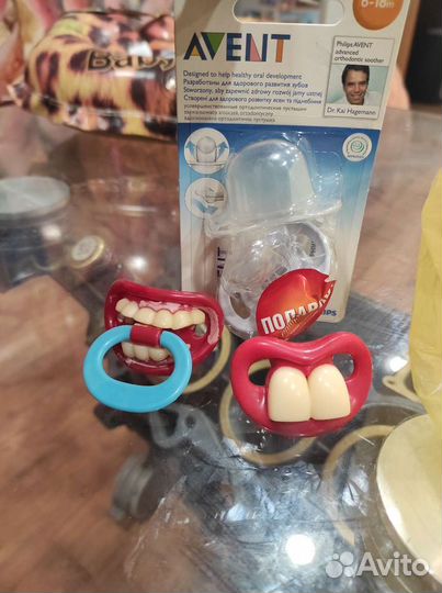 Пустышка avent и др