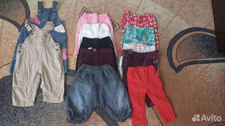 Вещи пакетом на возраст 1 год до 1.5